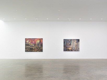 Aaron Gilbert, World without end, exhibition view. Courtesy of Gladstone Gallery