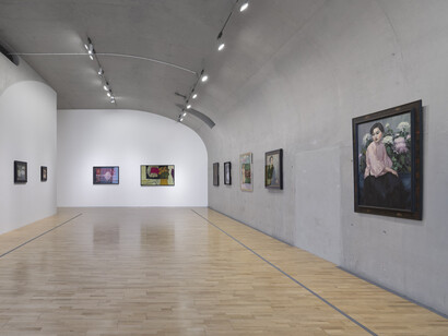 Various artists, Echoes of her century: a global exhibition of women's art, exhibition view. Courtesy of Long Museum