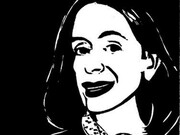 Alex Katz, Dark Eyes, 2000, Woodcut on 85gsm. Courtesy of Workplace Gateshead