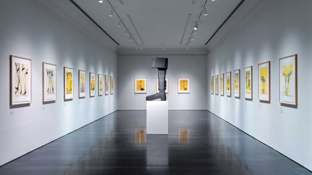 Baselitz. Avanti! Exhibition view. Courtesy of Museo Novecento
