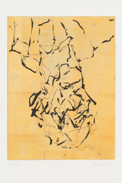 Georg Baselitz. Courtesy of Alan Cristea Gallery