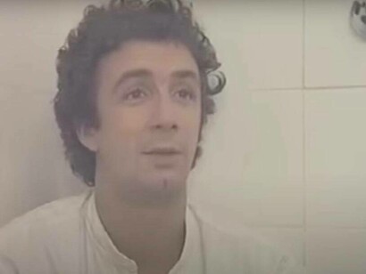 Primo piano di Francesco Nuti in Casablanca, Casablanca