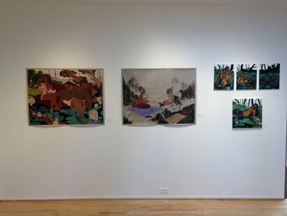 Sweet Sticky Things, Exhibition view. Courtesy of Launch LA