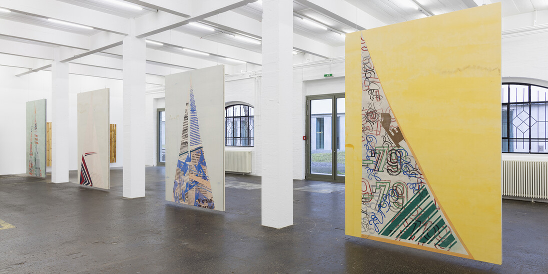 Fredrik Værslev. Courtesy of Kunst Halle Sankt Gallen