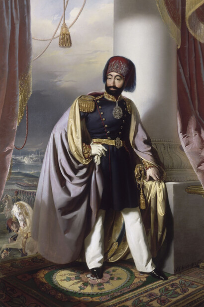 Henry Guillaume Schlesinger, Mahmut-Khan II, sultán