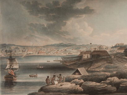 Edward Dayes, Seeing Sydney, knowing country, 1803. Courtesy of Museums of History NSW