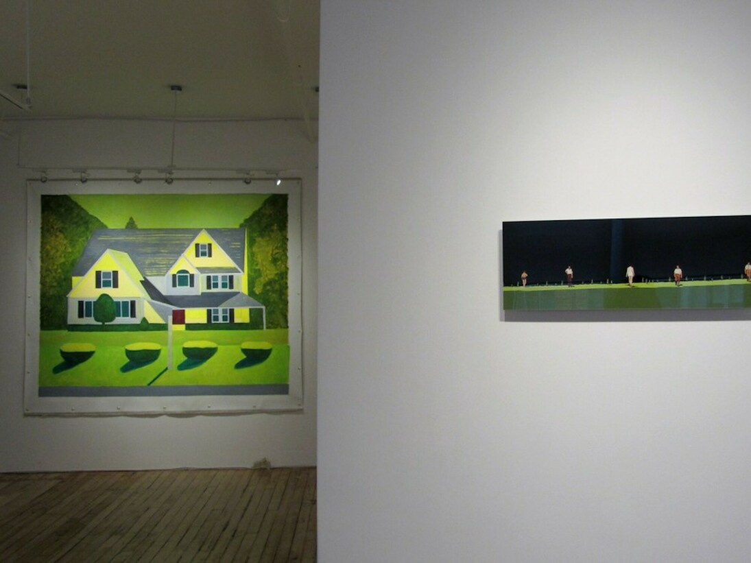 Peripheral Visions, Exhibition view.Courtesy of Carter Burden Gallery 