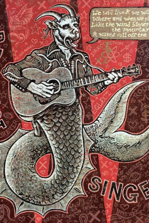 Jon Langford. Courtesy of La Luz de Jesus Gallery