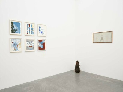 Various artists, Mark makers, exhibition view. Courtesy of Galerie Nordenhake