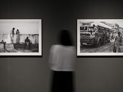 Kushal Ray, শহরনামা. Calcutta, exhibition view. Courtesy of Emami Art