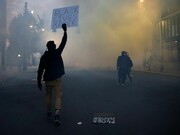Protester against racism