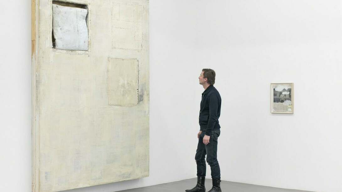 Under the Blue, exhibition view. Courtesy of The Buchmann Galerie