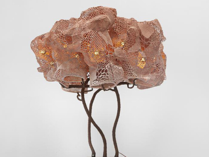 Nacho Carbonell, FLOOR LAMP CONCRETE BASE 9 | 2016.  Courtesy of Carpenters Workshop Gallery