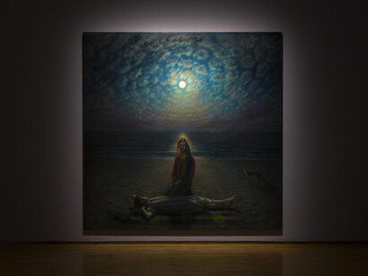 The lure of the dark. Courtesy of MASS MoCA