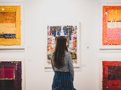 Art on Paper, past edition, exhibition view. Courtesy of Art on Paper 