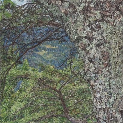 Ellen Altfest, Borrowed view, 2022–23. Courtesy of Frist Art Museum