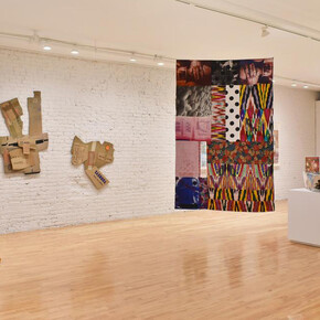 Robert Rauschenberg, Celebrating four decades of innovation and collaboration, exhibition view. Courtesy of Gemini G.E.L. at Joni Moisant Weyl