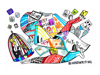 Writing as medicine(illustration by Lesya Bilenko)