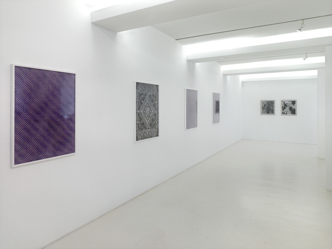 Installation view, Lisa Oppenheim: Natureʻs Pencil, Sies + Höke, Düsseldorf, 2014, photographer: Achim Kukulies, courtesy the artist(s) and Sies + Höke, Düsseldorf.