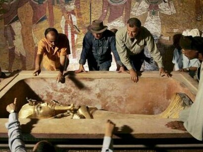 Il sarcofago di Tutankhamon