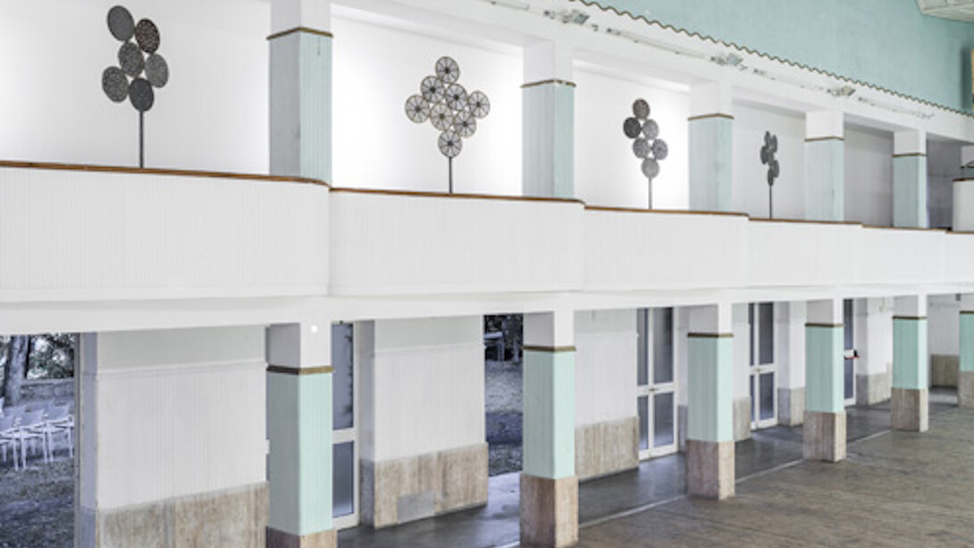 Sislej Xhafa, Fireworks in my Closet, Exhibition view. Courtesy of Galleria Continua