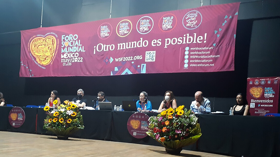 Forum social mondial à Mexico en 2022. Au Mexique, les néo-zappatistes ont désormais leurs municipalités autonomes © Wikicommons JdA-PA-CC-By-4.0