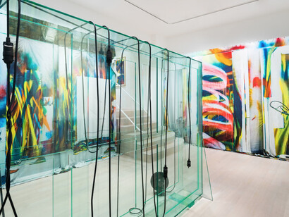 Katharina Grosse. Courtesy of Gagosian Gallery