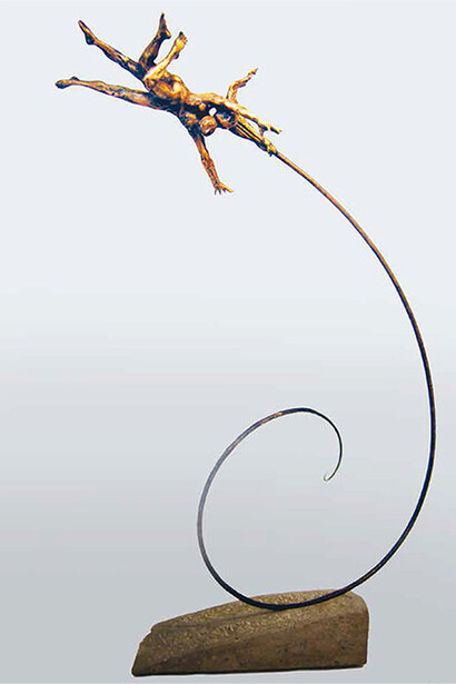 Andrea Roggi, Liberi come l'aria uniti in volo, bronzo