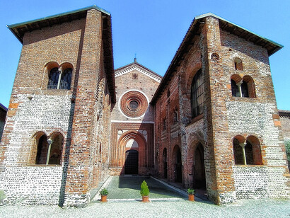 Abbazia dei Santi Nazario e Celso, San Nazzaro Sesia, Novara, Italia