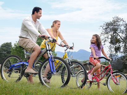 Excursión por el campo en bicicleta