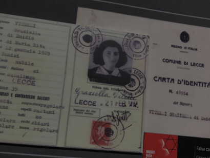 False ID'S printed by Luigi and Trento Brizi for Graziela and her family with their new surname "Vitelli" and living in Lecce, Italy
Museum of Memory