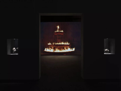 Julian Charrière, Midnight zone, ausstellungsansicht. Mit freundlicher genehmigung von Galerie Dittrich & Schlechtriem