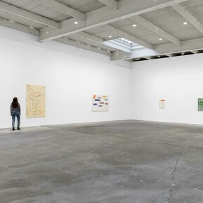 Raoul De Keyser, Touch game, exhibition view. Courtesy of David Zwirner Gallery