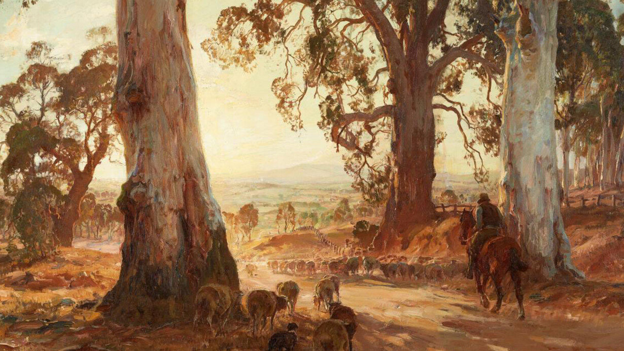 Hans and Nora Heysen. Courtesy of National Gallery of Victoria