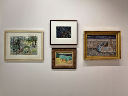Various artists, Herself. American artists of the 20th century, exhibition view. Courtesy of Lincoln Glenn Gallery