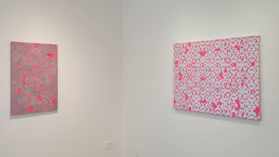 Mike Vegas Dommermuth, Dizzy, exhibition view. Courtesy of Galerie XII L.A.