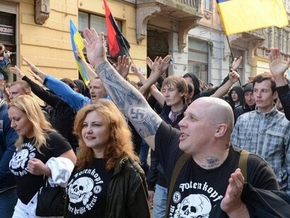 Neo-nazi demonstration