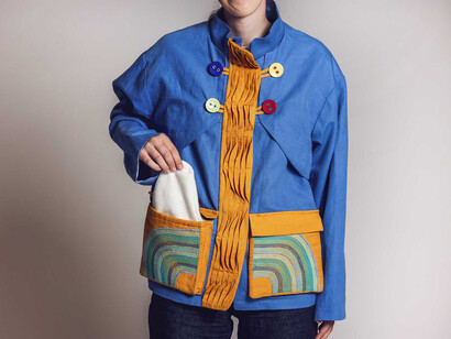 Maya Soha, Multi-sensory dementia garment. Courtesy of Melbourne Museum
