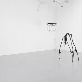 Apollinaria Broche, The unspoken rules of secret play, vue d'exposition. Avec l'aimable autorisation de la Galerie Hussenot