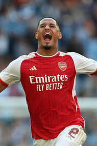 William Saliba, défenseur central du FC Arsenal FC