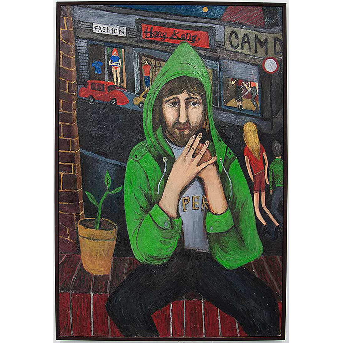 Ben Clarke, Lyle Marsden 2013, Oil on canvas, 180 x 120 cm