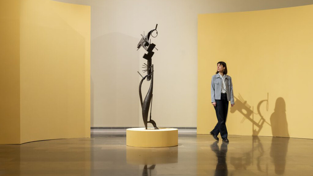The woman in the work of Julio González, exhibition view. Courtesy of IVAM