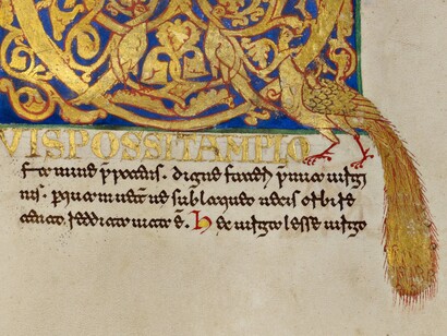 Da un breviario del 1153, conservato presso il Getty Center, Los Angeles, USA