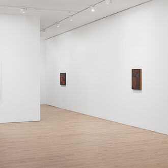 Carmen Herrera, The Paris years, 1948 –1953, exhibition view. Courtesy of Lisson Gallery