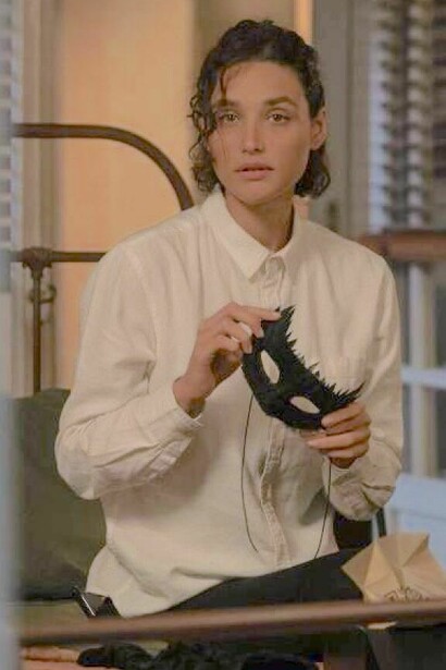 Débora Nascimento em cena da minissérie