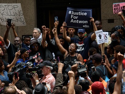 Another unarmed young black man has been shot and killed by a police officer