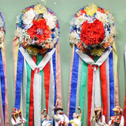 Fiestas y folclore, Exhibition view. Courtesy of Museo Unicaja de Artes y Costumbres Populares