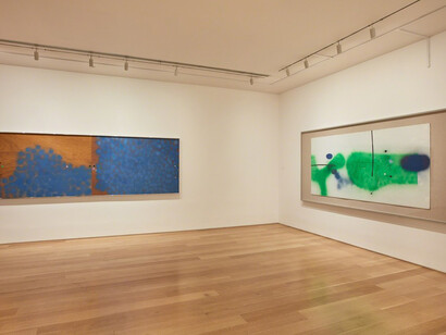 Victor Pasmore, Exhibition view. Courtesy of Marlborough Fine Art