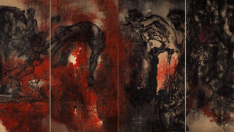  Fukushima 7 - Fire (Panel II) from Hiroshima Panels