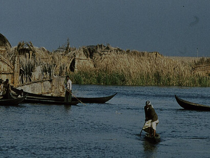Water ways, Iraq marshes 1978